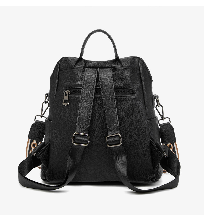 Women's Embossed Chessboard Checkerboard Backpack For College_voghion.com