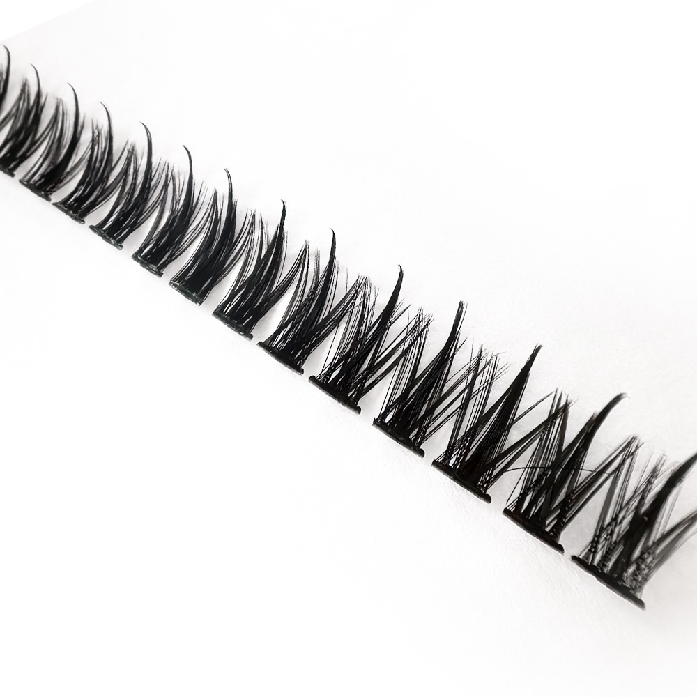 Fábrica directa venta en caliente al por mayor pestañas falsas trilogía bajo las pestañas de flores de sol productos semiacabados puros pestañas salvajes