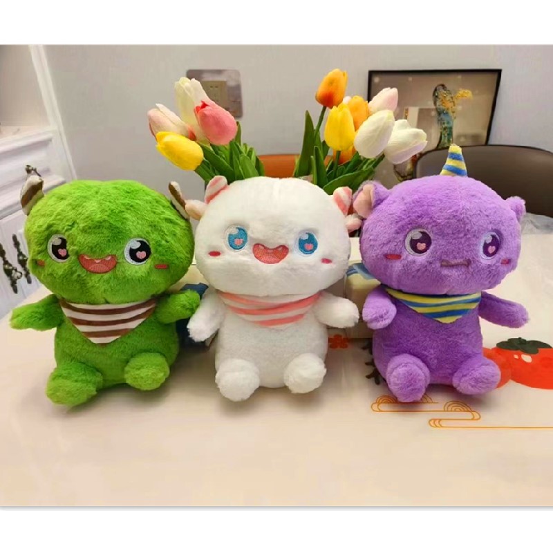 Juguetes de peluche lindos muñecas de frutas almohada muñeca agarra muñeca boda tira muñeca de tela muñeca estand juguetes regalos