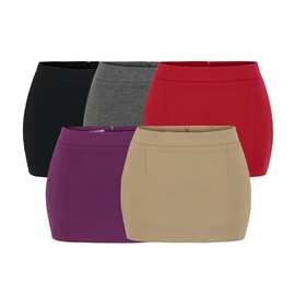 美式辣妹高腰带胯垫美胯包臀超短裙夏季防走光修身A字迷你半身裙