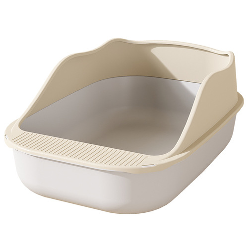 Super Large Full and Semi-Closed Litter Box with Sand-Tight Design, Special Small Size for Kittens, Comprehensive Cat Supplies