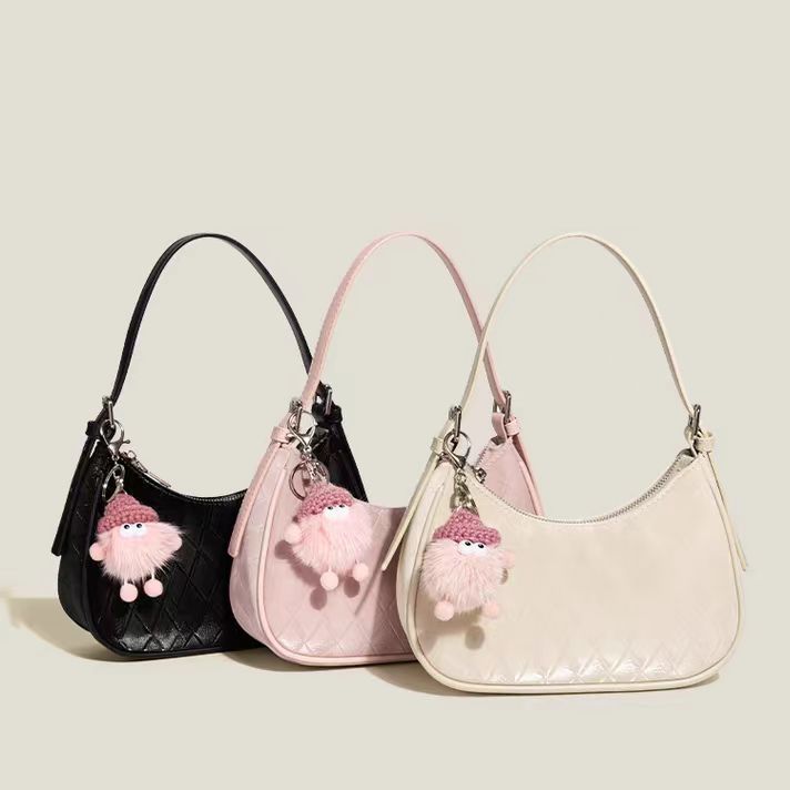 CHARHP & KEJNT Official genuine goods New High-end Western Style Fashion 2024 All-match Shoulder Hand Crossbody Women's Bag