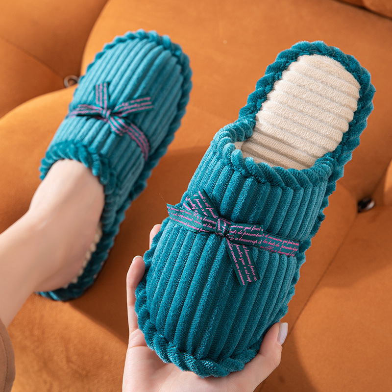 Winter cotton slippers women's non-slip thick bottom 2023 new plush couples home warm men's indoor home cotton slippers Winter cotton slippers women's non-slip thick bottom 2023 new plush couples home warm men's indoor home cotton slippers