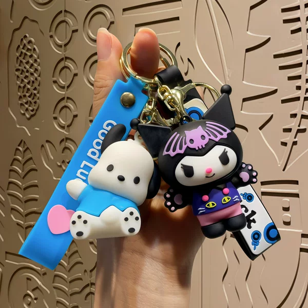 Sanrio Key Chain Pendant Small Jewelry Cute Bag Hanging Doll Small Gift Car Key Chain Small Commodity