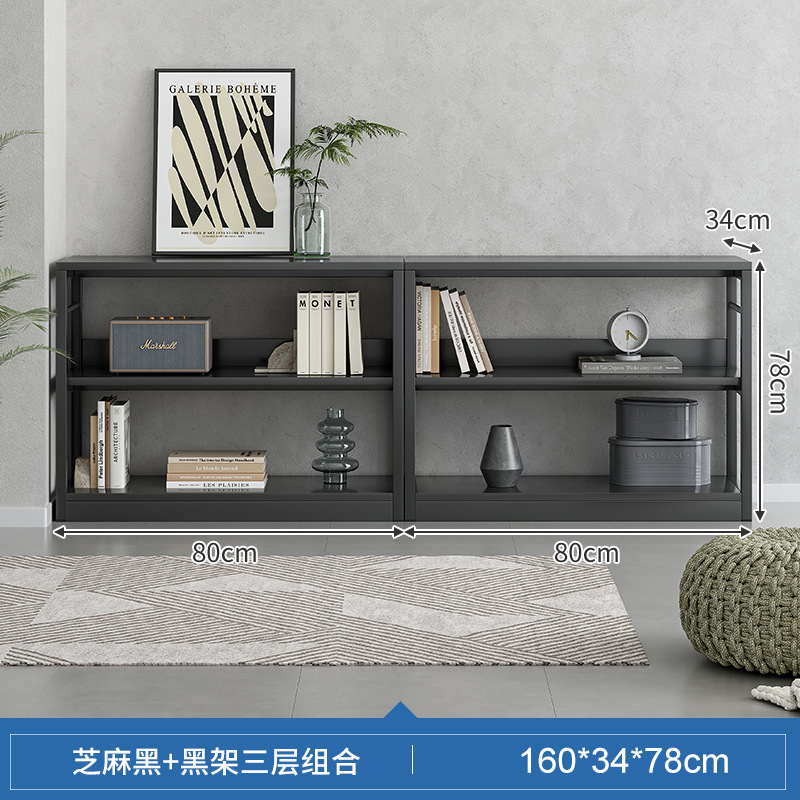 Estante de almacenamiento doméstico multicapa de pie estante de exhibición gabinete de almacenamiento sub-estante estantería decorativa estantería