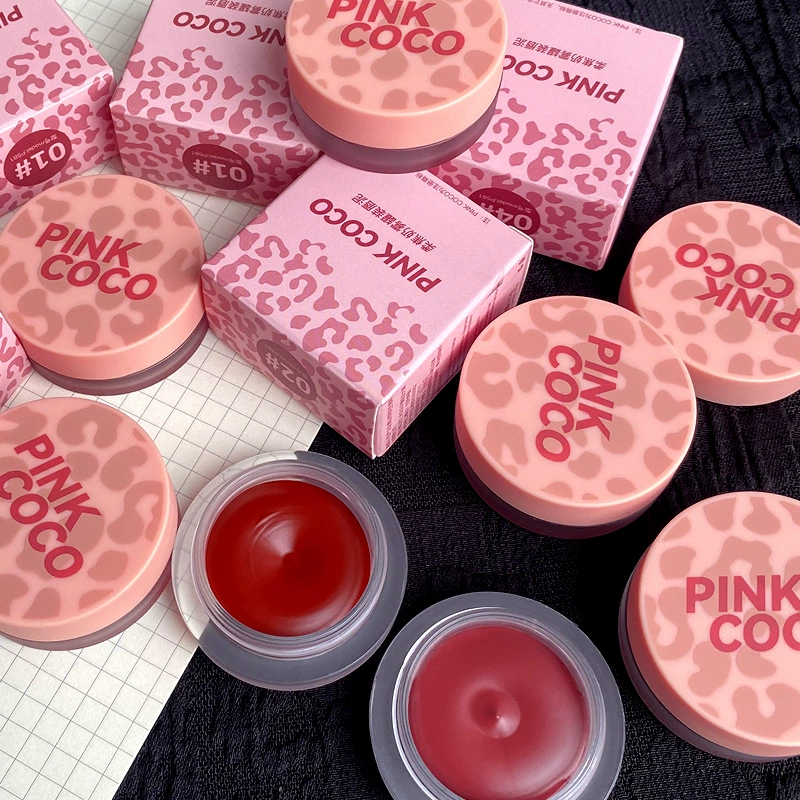[Кисть для губ] Pinkcoco мягкий - молочная дымка заполняющая губная масса, грязная помада красная помада для губ и щек, больше мази помады