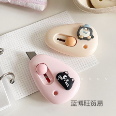見栄えの良い携帯用ナイフ、小型手作りナイフ、学生用速達解体ツール、かわいいユーティリティナイフ、ミニペーパーナイフ