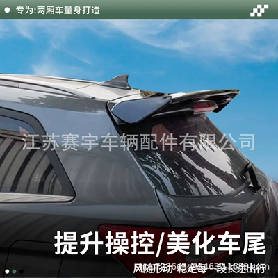 cars and SUVs, sporty style, Fixed wind wing