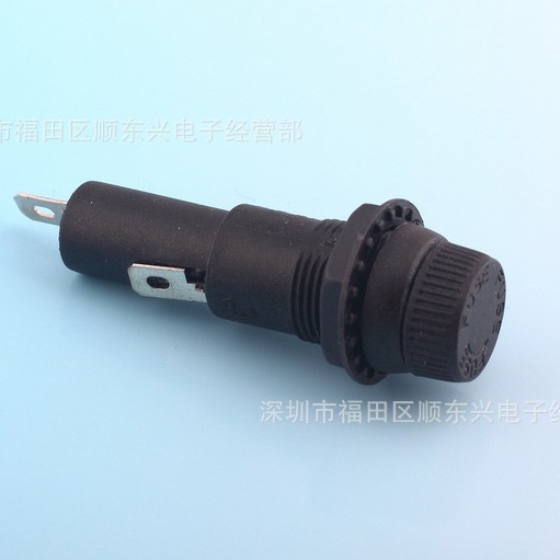 R3-46 保险丝盒 15A250V 6*30mm保险管座/面板安装 带认证