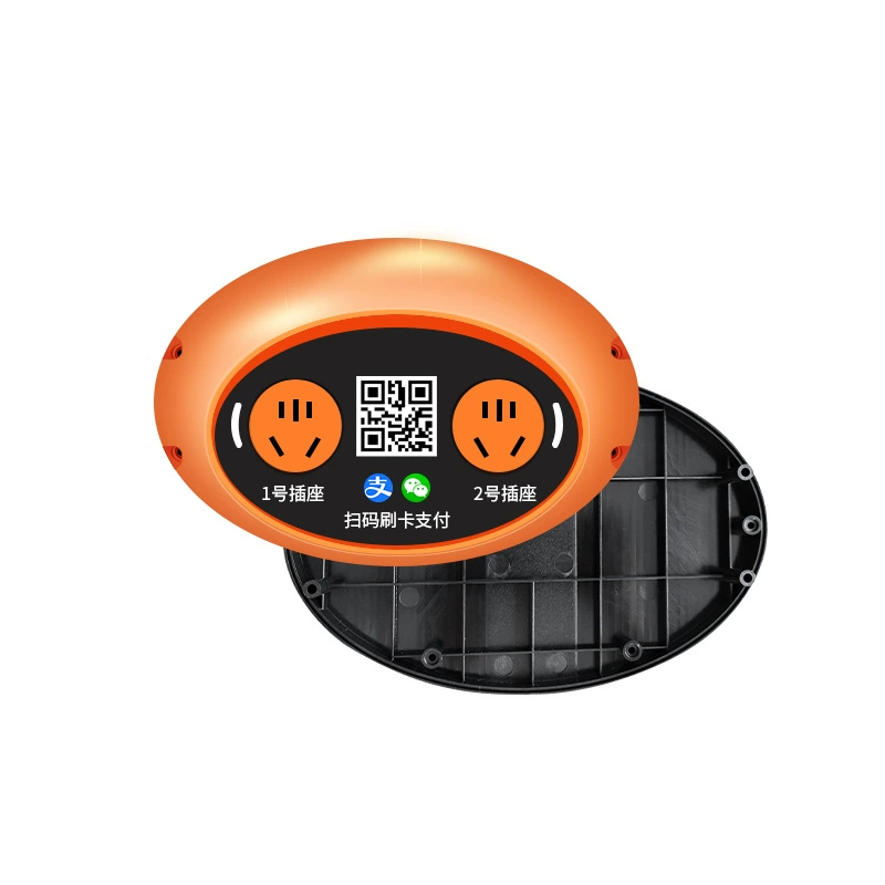 Двухпроводная зарядная свайная розетка Двухпроводная зарядная свайная оболочка аккумуляторная батарея двухъяшная зарядная куча