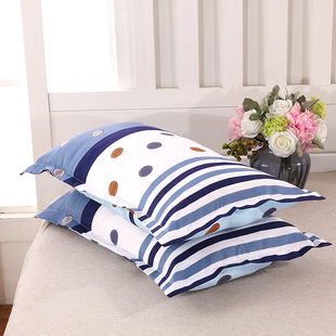 100 skin-friendly imitation cotton pillowcase wholesale pillowcase bedding single double pillow core cover Factory Direct Supply