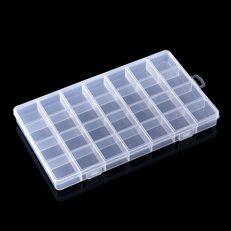 Пластиковый настольный контейнер для хранения 10 15 24 Dingjie Diplocked Fishing Honey Accessories Jewelry Cosmetic Package