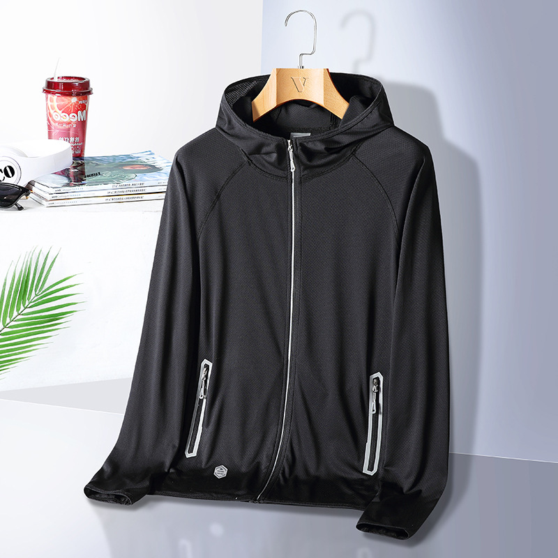 Ropa de piel al aire libre de verano de seda de hielo para hombres y mujeres rompevientos deportivo protección UV ropa de protección solar ropa de pesca transpirable