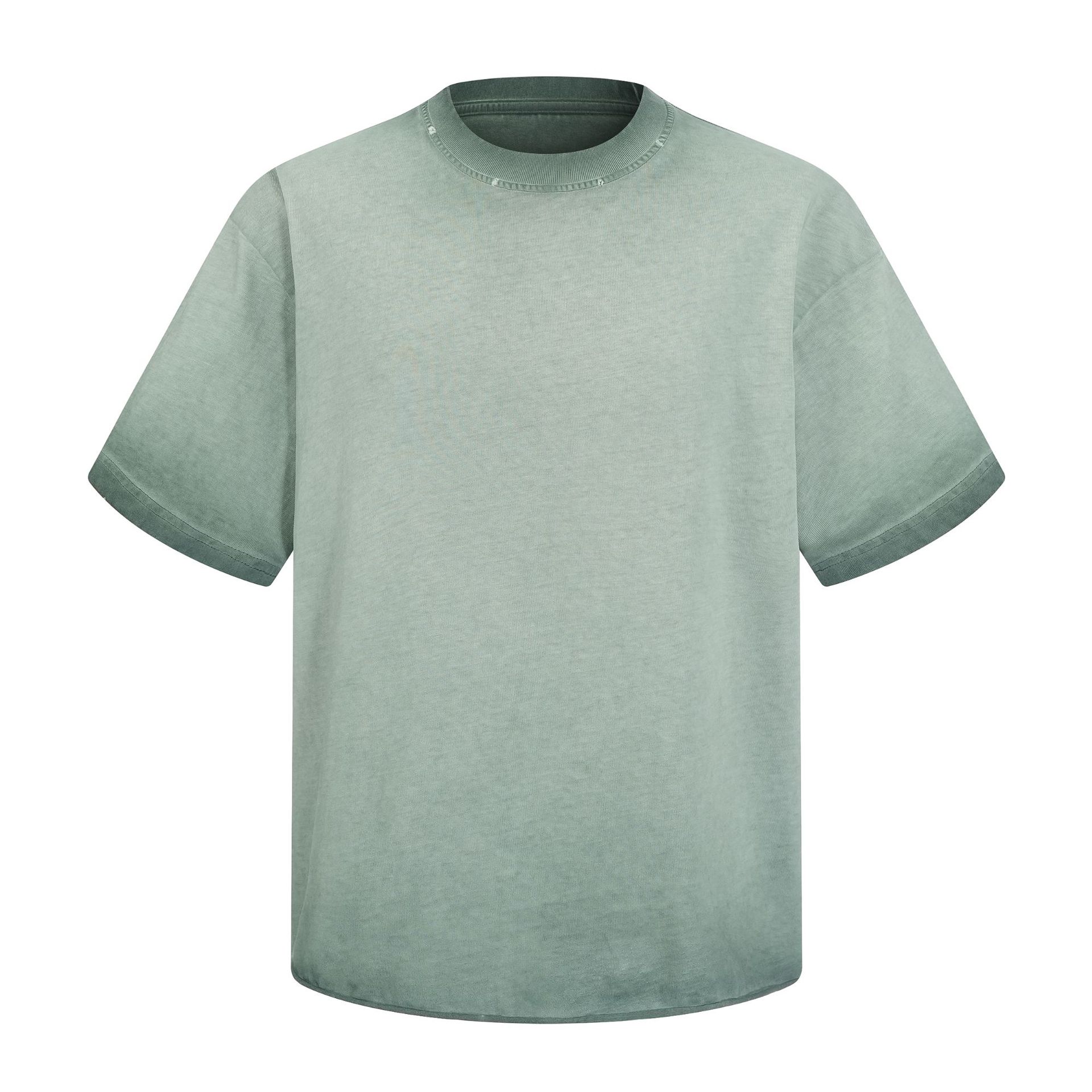Chain tide2026 nuevo verano retro americano lavados con agua pantalones cortos de manga corta set corto set de verano camiseta de manga corta hombre image 9