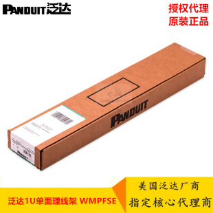 PANDUIT Pan Da Wire Rack WMPFSE 1U Single-sided Wire Rack Pan Da 24 Distribution Frame 1U Wire Rack