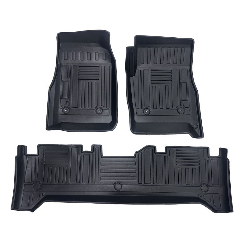 Toyota TPE Floor Mats for Toyota Land Cruiser 80 RHD (Universal Foot Pad) - land-cruiser-80-rhd-floor-mats