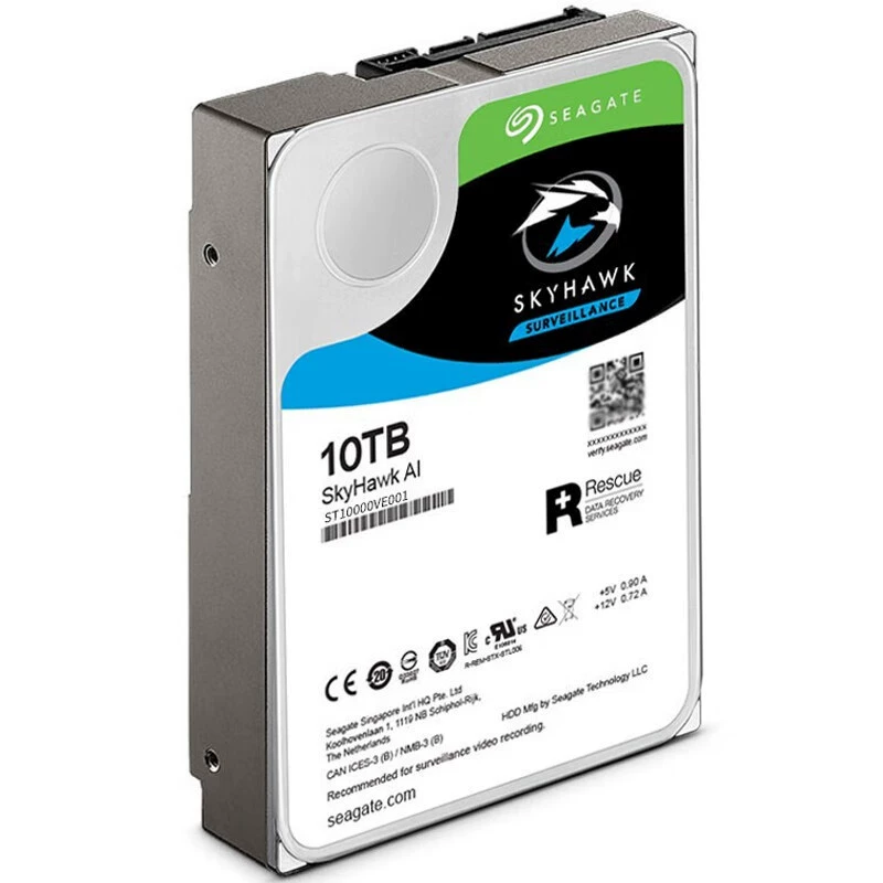Новый жесткий диск видеонаблюдения Hikvision Cool Eagle 3.5-дюймовый SATA 10TB ST10000VE001
