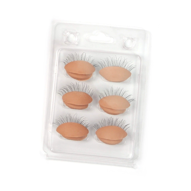 Eyelash Practice Mannequin Head, Removable Replaceable Eyelids, Realistic Reusable