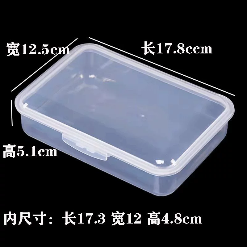 Rectangular universal transparent plastic medical mask