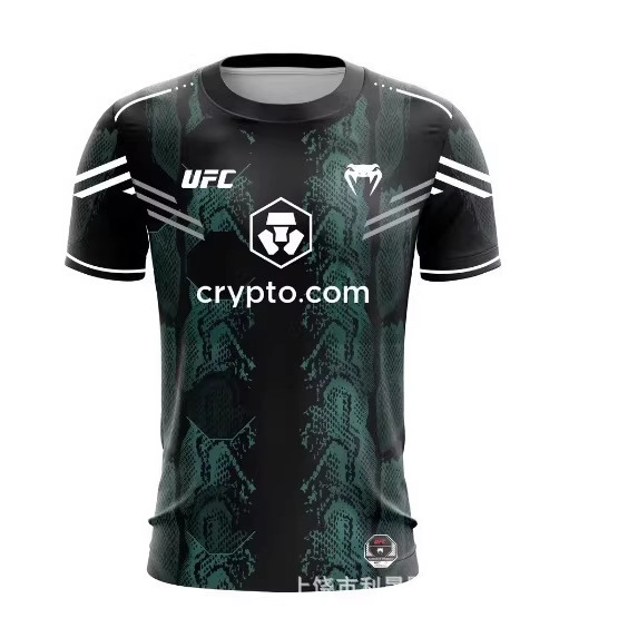 2026 New Cross-Border Racing Style Summer Quick-Dry Cartoon Men's Shirt Ufc Boxing Competition Shirt Sports T-Shirt