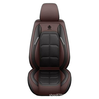 Single-Piece Car Seat Cushion, Seat cushion, seat cover - brown-front-row-single-seat