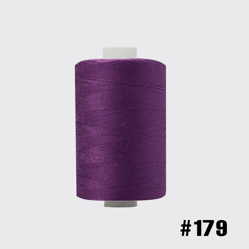 1000 yardas de hilo de poliéster de alta velocidad combinación de colores hogar hilo de coser mano hilo pequeño hilo fino dos hilos 402 hilo de coser