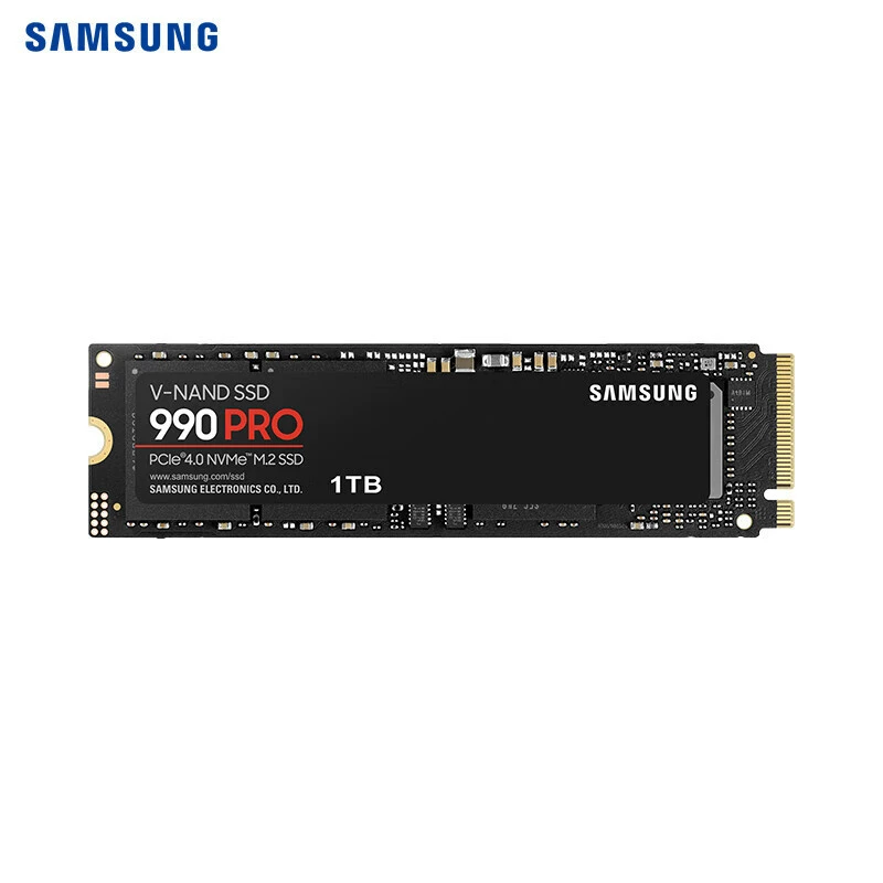 Новый SSD 1ТБ твердотельный диск M.2 интерфейс (NVMe протокол PCIe 4.0 x4) 990 Pro