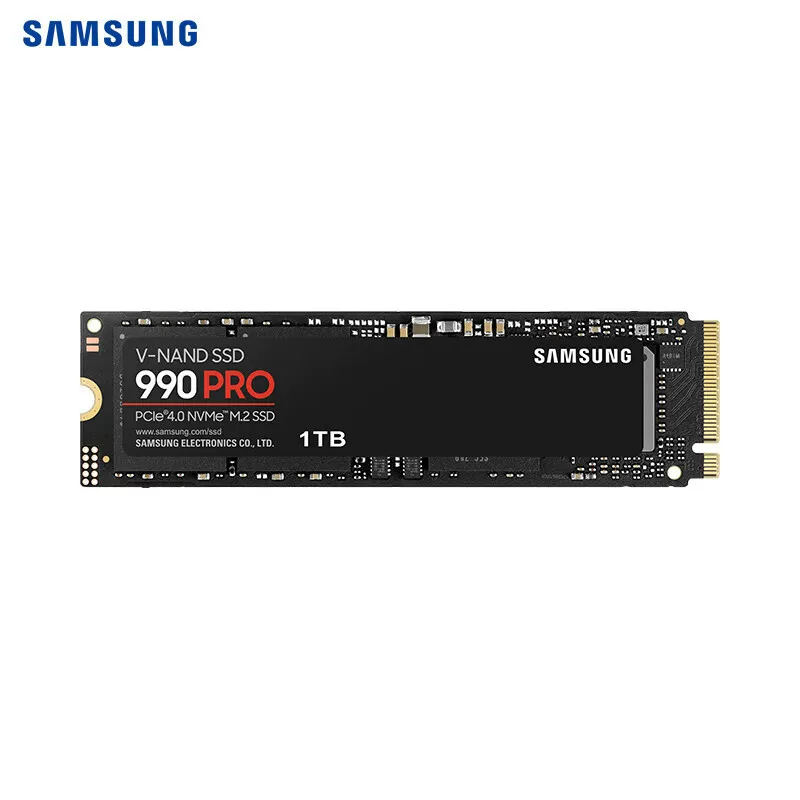 Новый SSD 1ТБ твердотельный диск M.2 интерфейс (NVMe протокол PCIe 4.0 x4) 990 Pro