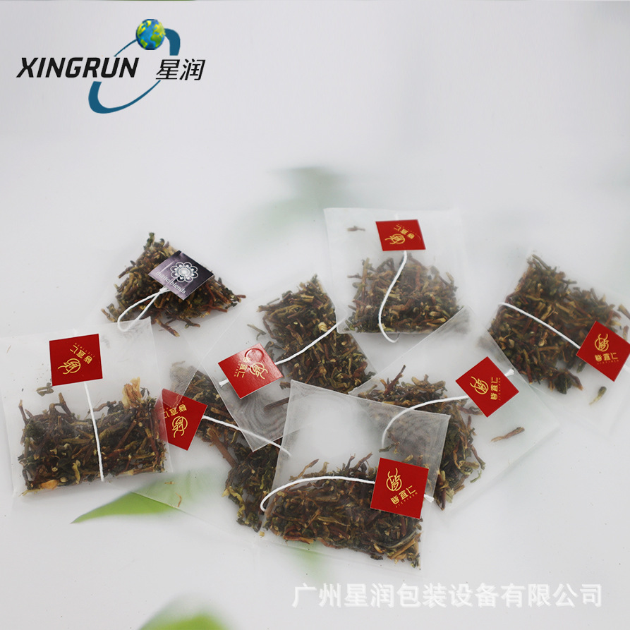 尼龙立体三角包茶包来料代加工玉米纤维袋金字塔茶叶包装花