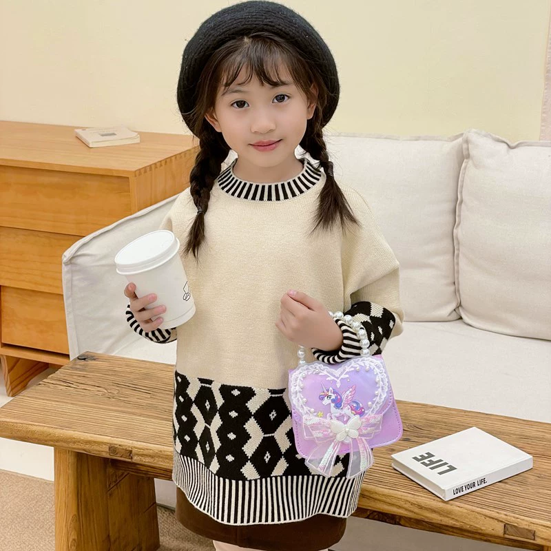 One-shoulder bag, fashionable shoulder bag from pearl, wholesale, Korean style