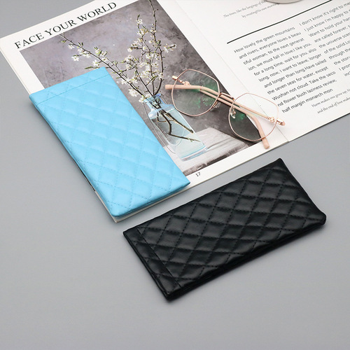 Eye glasses bag storage portable automatic closing sunglasses bag high-end feeling sunglasses storage bag spring eye glasses bag
