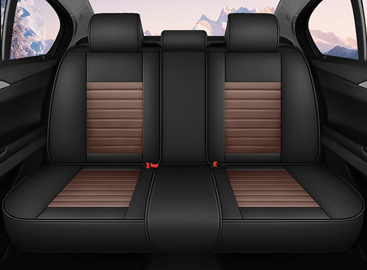 25-Year New Model Full Leather Car Seat Cushion, Universal for All Seasons, Wholesale Seat Cushion Cover, Export to Amazon