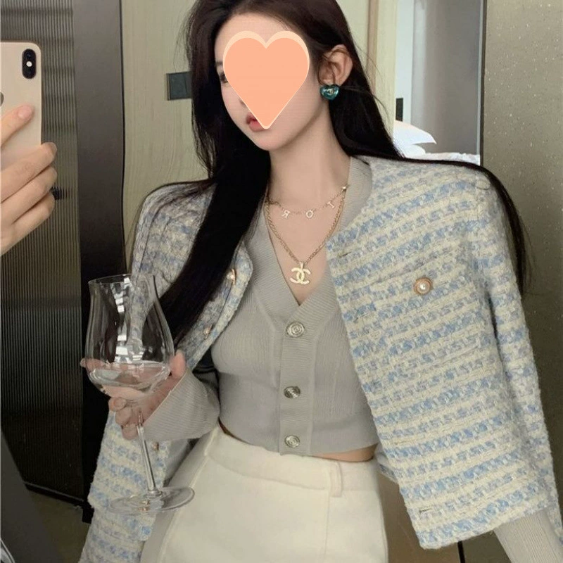 Весенний жакет, стиль Chanel, французский стиль