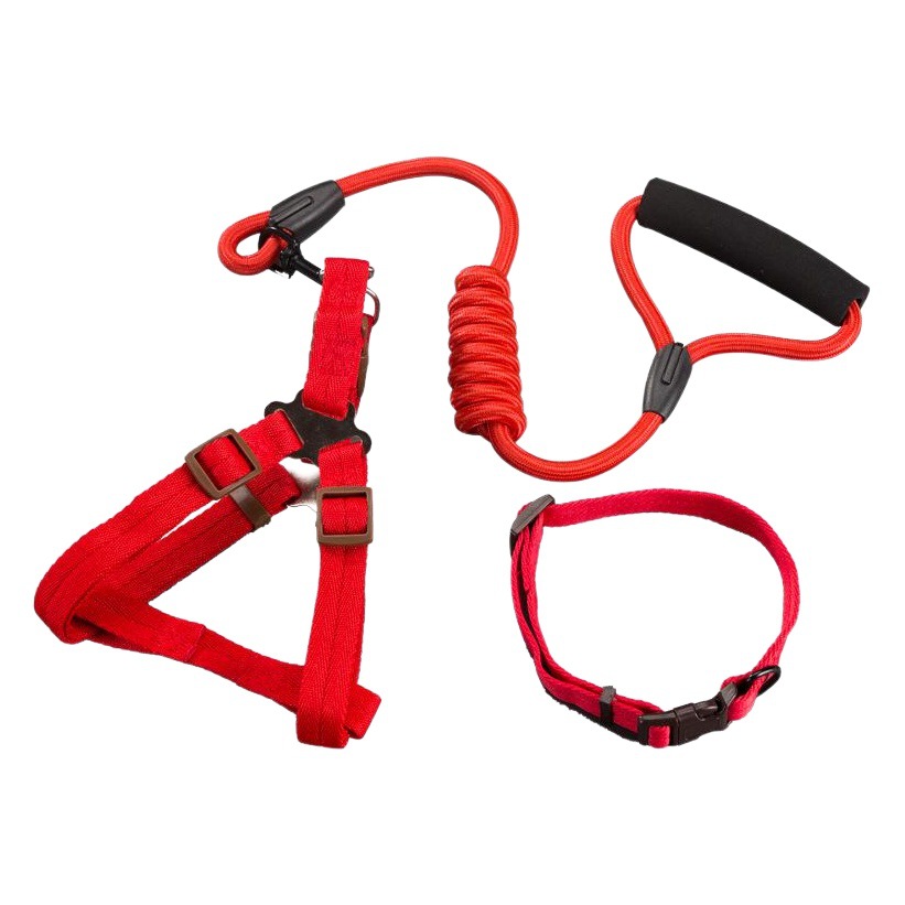 Mango de espuma de nylon correa de perro golden retriever peluche correa de perro mediano y pequeño perro cuerda para caminar suministros para mascotas