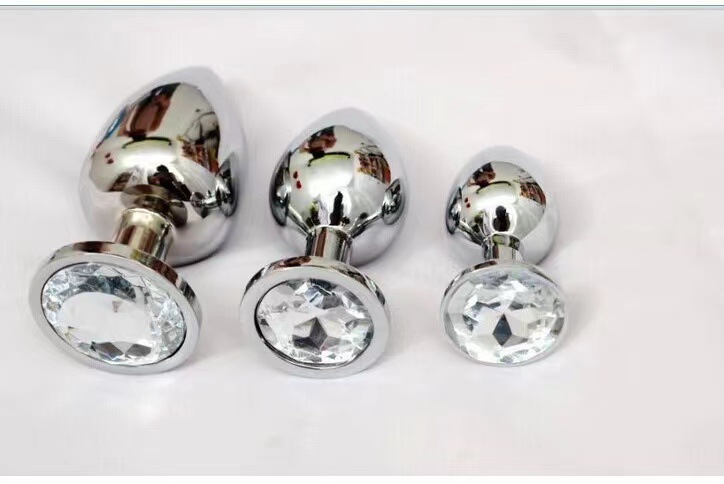 Metal plug anal juguetes sexuales para mujeres