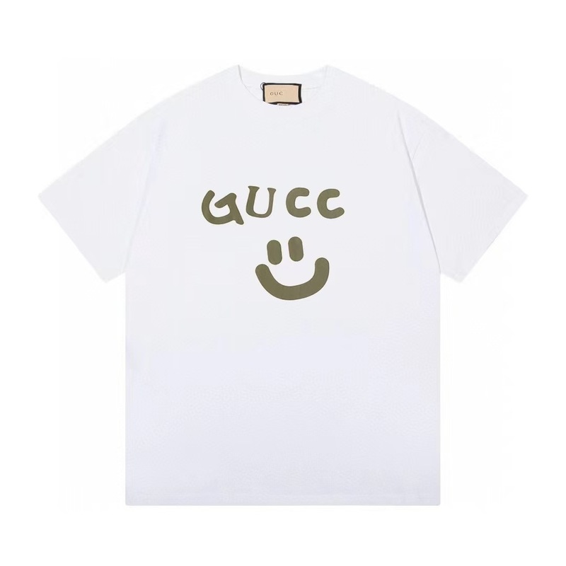 クロスボーダーハイエンド古GUハイバージョン25SS新作楽しいピーターラビットシリーズプリント半袖Tシャツカップルスタイル|undefined