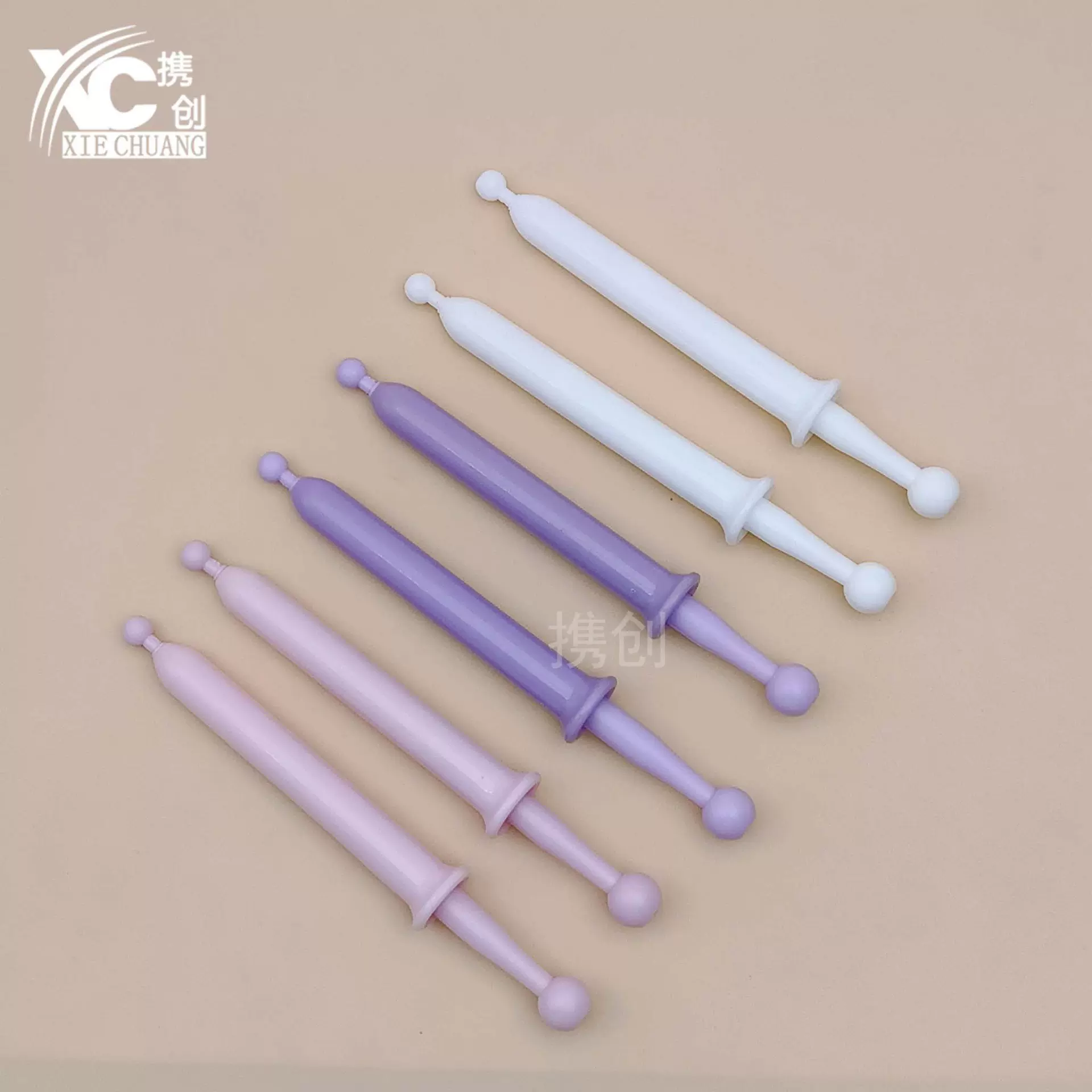 现货2g性私密阴道给药器妇科私密凝胶包装带堵头给药器塑料PP材质