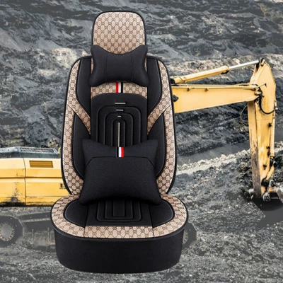 Digger Sanyidoushan Carter Komatsu Seat cushion, seat cover - cool-black-coffee-deluxe-edition