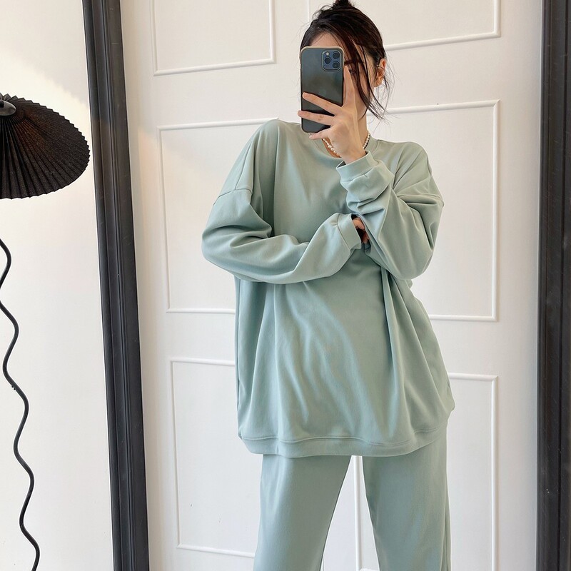 Korean Style High-End Long-Sleeved German Velvet Pajamas for Women Winter 2025 New Velvet Thickeneded Plush Home Clothes Set Winter