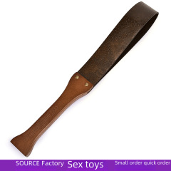 Factory direct sales SP tool adult products antique wooden handle ancient bronze erotic fun toy passion game paddle