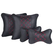 汽车头枕车载颈枕车用摆件腰靠车内护腰垫内饰座垫靠枕套装供应链