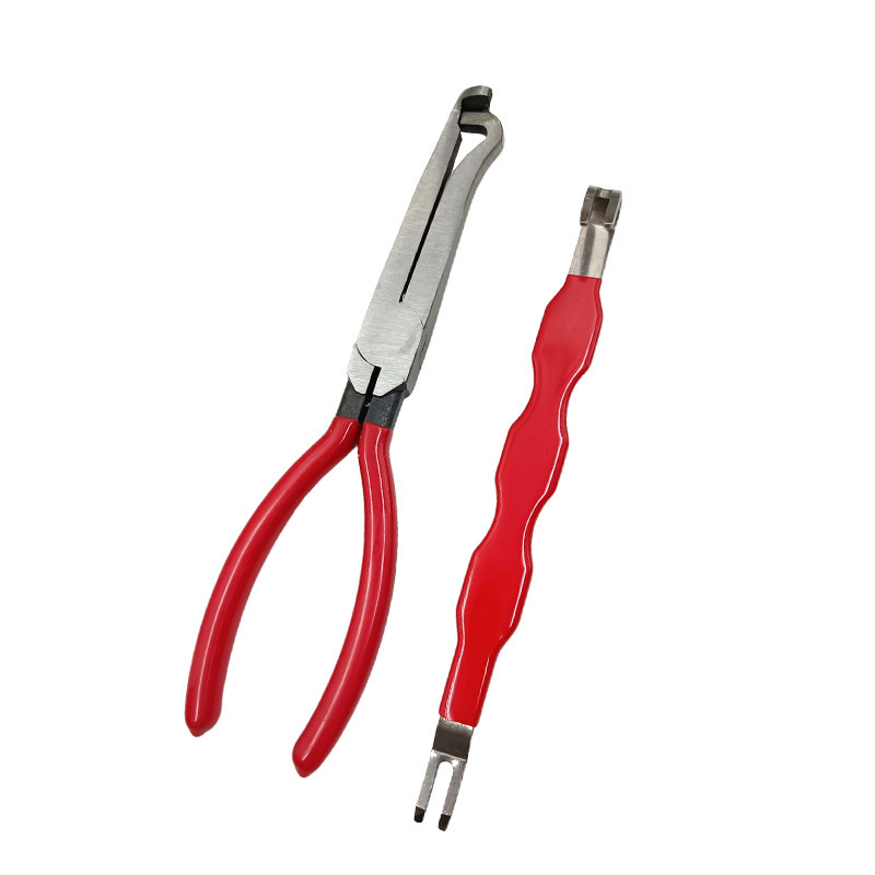 빨간색 손잡이 2종 세트(빨간색 손잡이 스트레이트+커넥터)