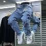 jeans男士pencilpants牛仔裤
