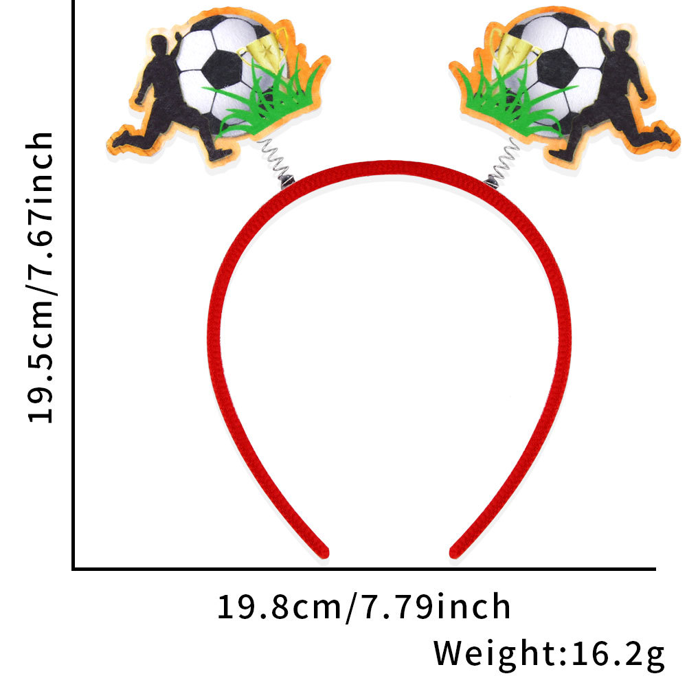 Diademas de Fútbol Estilo Nuevo para la Copa Mundial, Estilo Americano, Canadiense y Mexicano, Accesorios para Animar, Decoración para Fiestas Temáticas de Fútbol