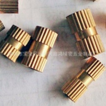 GB809ͭǶ�� ͭ������ĸ ͭԤ���˫ͨ ��Ƕ��ĸ�м俪�۹�����ĸ