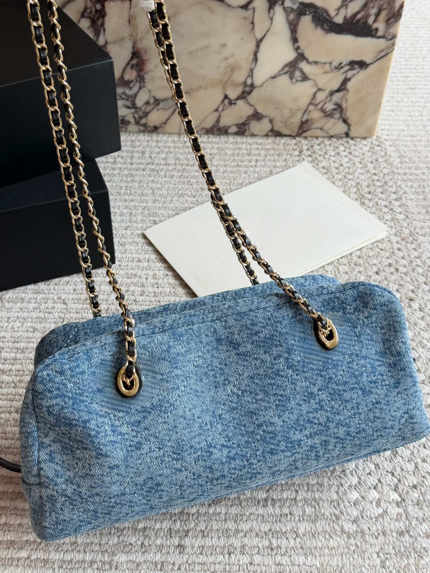 Retro Simple Bowling Bag Underarm Bag 2026 New Single Shoulder Bag Handbag Women's Bag LA524