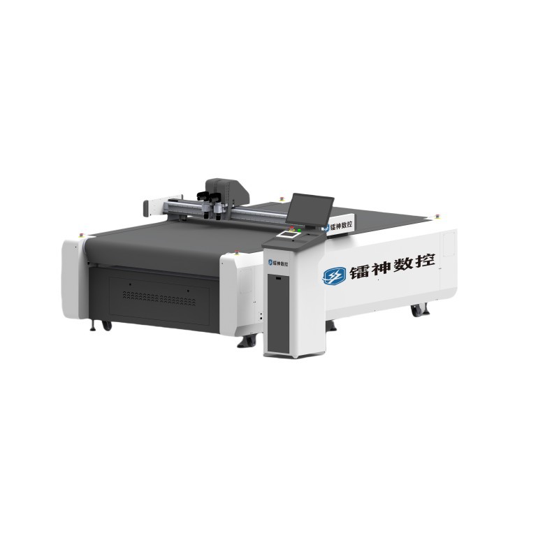 皮革布料碳纤维玻璃纤维预浸料卡纸汽车用品鞋材多层震动刀切割机