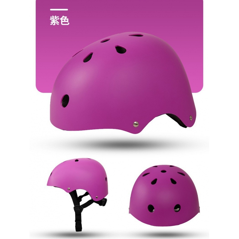 Outdoor Cycling Sports Helmet for Adults and Children, Roller Skateboard Balance Car Plum Blossom Helmet, Skating, Rock Climbing and Rafting Helmet