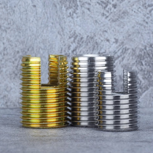 Stainless steel 302 type self-tapping nut set screw sleeve nut cover color zinc slot self-tapping screw protective sleeve