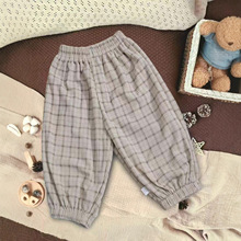 儿童裤子秋冬运动裤灯芯绒休闲裤童裤卫裤男女童宽松韩版哈伦裤潮